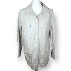 I.N.C. INTERNATIONAL CONCEPTS KHAKI SAFARI JACKET SZ.1X GUC